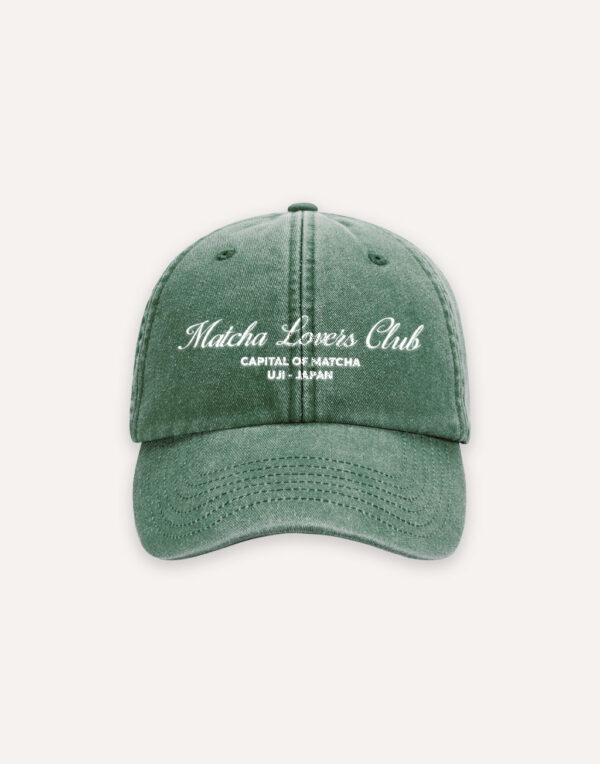 Matcha Lovers Club - Low Profile Vintage Cap